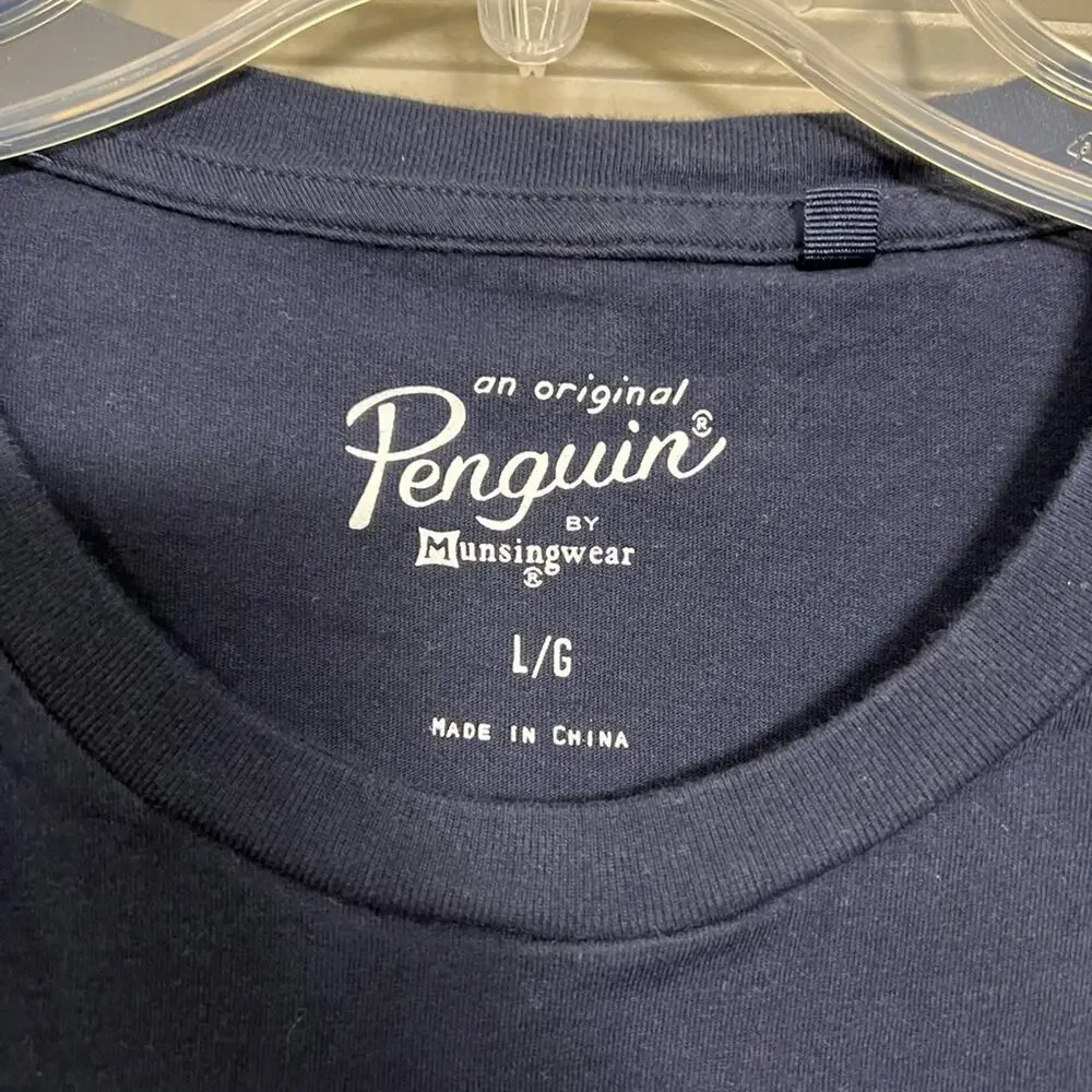 Original Penguin Men's Leaf Print Fill T-Shirt - Large - Picture 3 of 6